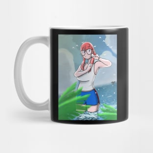 The girl at the sea Mug